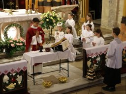 Spektakl Tajemnica Mszy Świętej z okazji Kongresu Eucharystycznego, 28.04.2024